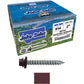 #14 x 2" Metal ROOFING SCREWS - Hex Washer Head - Self starting/self tapping - EPDM washer. Colored head.