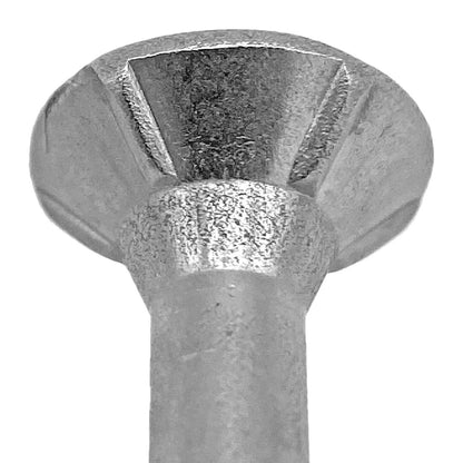 Jake Sales #9 x 2" Silver Star Stainless Steel Wood Screw Torx/Star Drive Head - Grade 300 Series Stainless Steel Torx/Star Drive Wood Screws (OVERSTOCK)