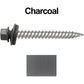 12 x 2"  Stainless Steel Metal Roofing Screw (250) Hex ReGrip Sheet Metal Roof Screw. Sharp Point metal to wood siding screws. 5/8" EPDM washer. Most Colors Are Special Order Only