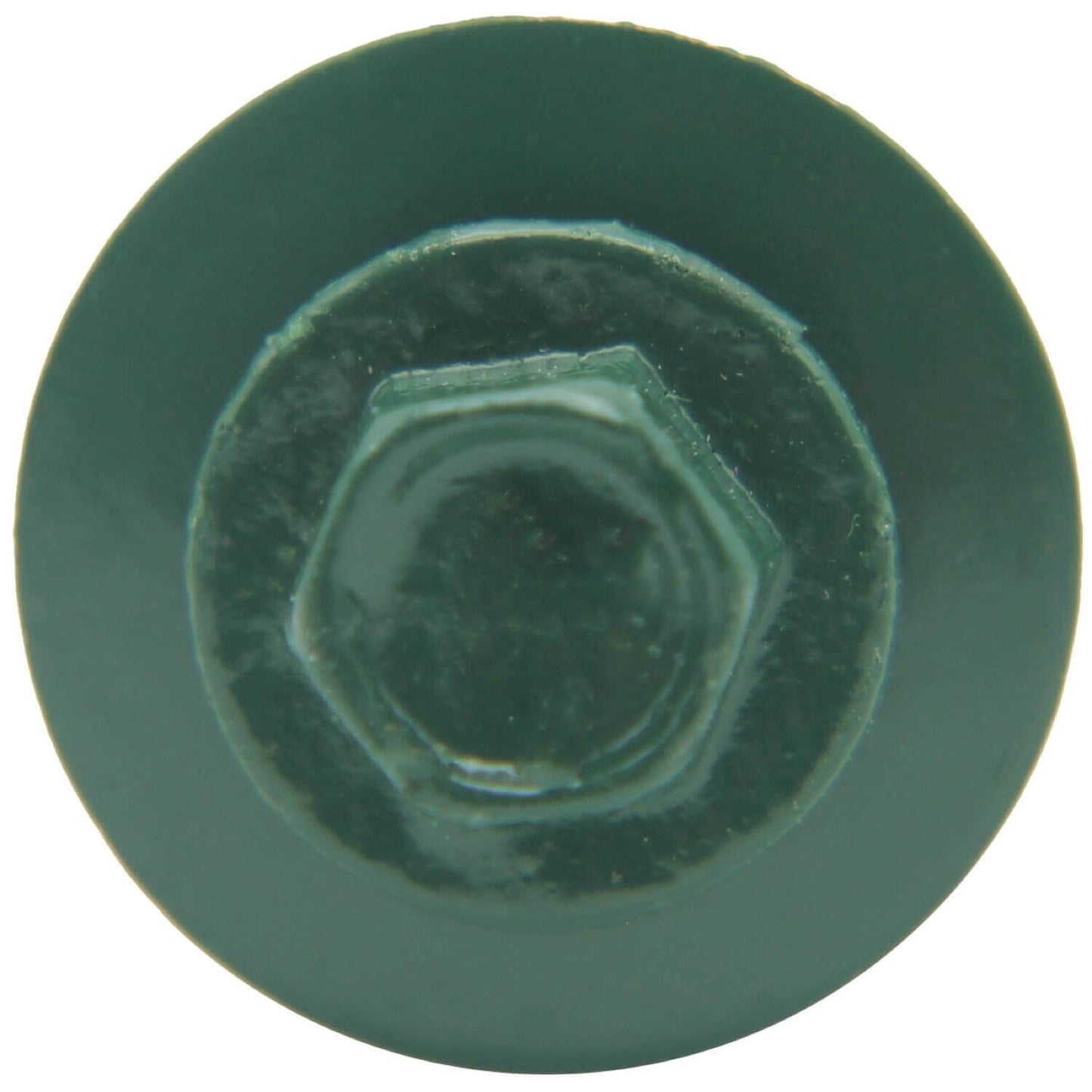 #10 X 1" HI-LO Zinc Aluminum Cap Metal Roofing Screws - Hex Washer Head - Self starting/self tapping - EPDM washer. Colored head.