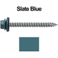 #14  x 2-1/2" Metal ROOFING SCREWS - Hex Washer Head - Self starting/self tapping - EPDM washer. Colored head.