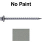 #10 x 3" Metal ROOFING SCREWS - Hex Washer Head - Self starting/self tapping - EPDM washer. Colored head.