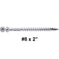 Finish Head Stainless Steel Wood Screw - Marine Grade 316 Stainless Steel for Exterior and Interior Use