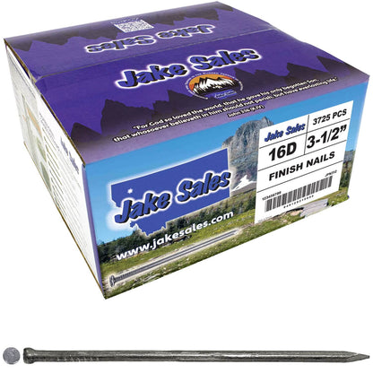 Finish Nails - Non-Structural Nails for Trim, Molding, and Paneling