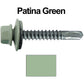 #12x1-1/2" Metal to Metal Type #3 Hex Head Drill Point Metal to Metal Roofing Screws. 9/16" EPDM Washer (250 Screws)