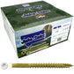#9 Bronze Star WHITE TRIM HEAD Wood Screw Torx/Star Drive Head- Multipurpose Exterior Coated Torx/Star Drive Wood Screws