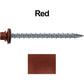 #10 x 2-1/2"   Metal ROOFING SCREWS: (250) Galvanized Hex Head Sheet Metal Roof Screw. Self starting metal to wood siding screws. EPDM washer