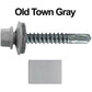 #12x1-1/2" Metal to Metal Type #3 Hex Head Drill Point Metal to Metal Roofing Screws. 9/16" EPDM Washer (250 Screws)