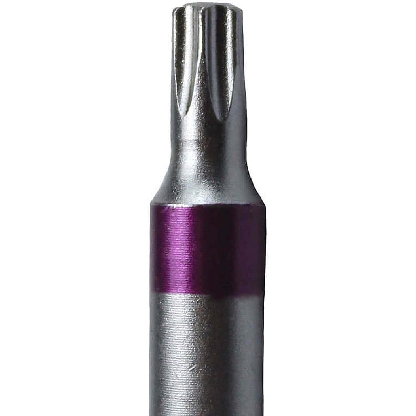 T20 (T-20) Torx/Star Driver Bit - Color Coded Torx/Star Drive Quick Change Shank Bit for Screws and Fasteners Requiring T20 (T-20)