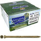 #9 Bronze Star Trim Head Wood Screw Torx/Star Drive Head - Multipurpose Exterior Coated Torx/Star Drive Wood Screws