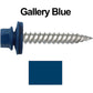 12 x 1-1/2" Stainless Steel Metal Roofing Screw - Hex Washer Head - Self starting/self tapping - EPDM washer. Colored head.
