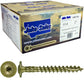 #14 Construction Lag Screws - Exterior Coated Torx/Star Drive Heavy Duty Structural Lag With Modified Truss Washer Head