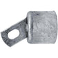 Top Rail Ends for Chain Link Fence - Galvanized Pressed Steel and Aluminum Chain Link Rail End