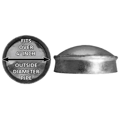 Aluminum Chain Link Fence Post Caps