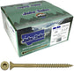 #9 x 1-1/2" - 3-1/8" Bronze Exterior Coated Wood Screw Torx/Star Drive Head - Multipurpose Exterior Coated Torx/Star Drive Wood Screws