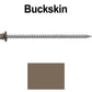#10 x 4" Metal ROOFING SCREWS - Hex Washer Head - Self starting/self tapping - EPDM washer. Colored head.