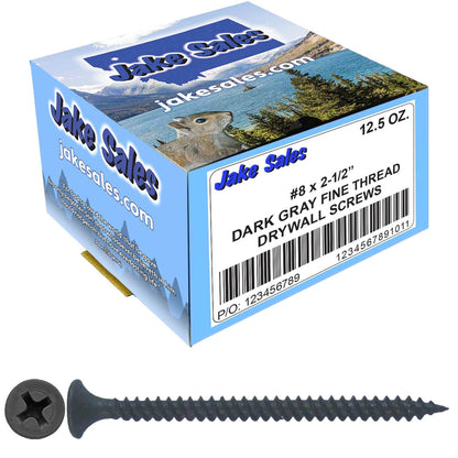 Gray Phosphate Fine Thread Drywall Screws – Drywall, Gypsum, Sheetrock, Wood
