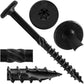 #15 Black Wafer Head Structural Lag Screws. Used for Log Construction, Timber Framing, Laminated Beams and Pole Barns Among Other Uses. T-30 Torx/Star Drive