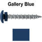 10 x 1-1/2” LOW PROFILE Star Head Roofing Screws - HI-LO Thread - Metal To Wood - T25 Torx Drive Head - EPDM washer