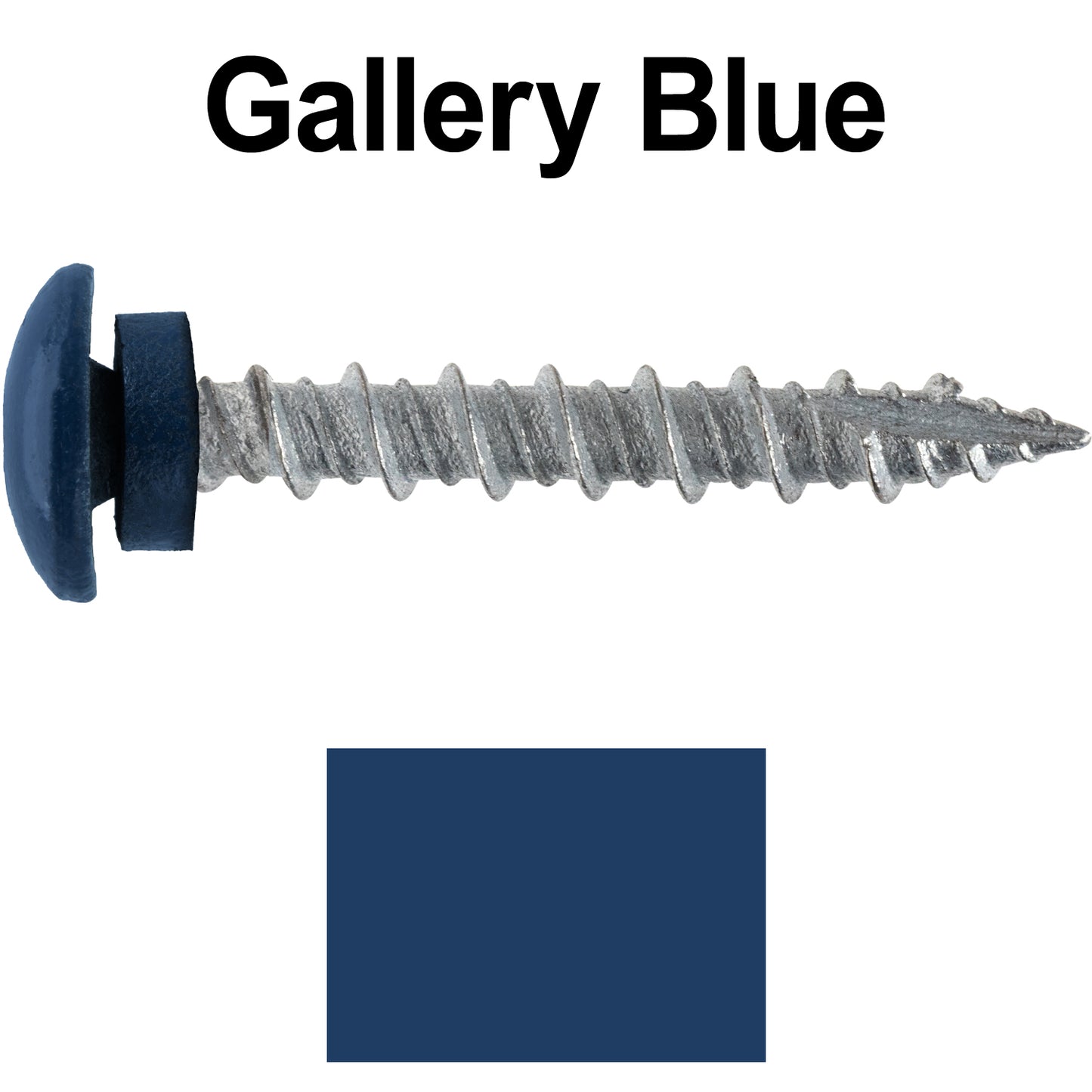 10 x 1-1/2” LOW PROFILE Star Head Roofing Screws - HI-LO Thread - Metal To Wood - T25 Torx Drive Head - EPDM washer