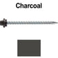 10 x 3” - STAINLESS HEX / ZINC Sheet Metal Roof Screw. Self starting metal to wood siding screws. EPDM washer. Colored head.