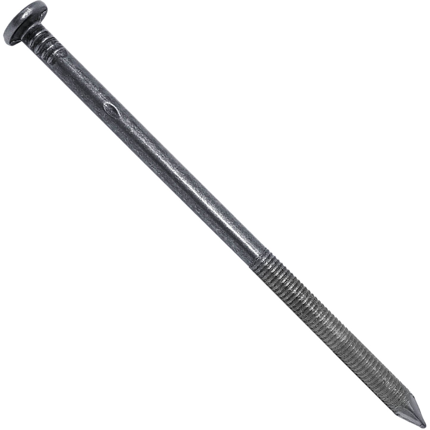 Ring Shank Common Bright and Spike Nails - Used for landscaping timbers, railroad ties, pole barns and load bearing structures