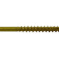 7 x 2" Bronze Star Multipurpose Exterior Coated Modified Truss Head Cabinet Wood Screw, Torx Drive (OVERSTOCK)
