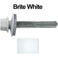 #12 x 1-1/2" Metal to Metal Type #5 Roofing Screws - Hex Head Drill Point. 9/16" EPDM Washer. Colored Head.