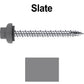 10 X 2“ HI-LO Zinc Aluminum Cap Metal Roofing Screws - Hex Washer Head - Self starting/self tapping - EPDM washer. Colored head.