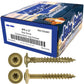 #15 Construction Lag Screw Exterior Coated Torx/Star Drive Heavy Duty Structural Lag Screw - Modified Truss Washer Head