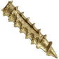 #15 x 10" Exterior Coated Wood Screws - Extra Long Bronze Wood Screw with Torx/Star Drive Head - Multipurpose Torx/Star Drive Wood Screws