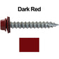 #14 x 1-1/2" Metal ROOFING SCREWS(250) Screws Hex Washer Head Sheet Metal Roof Screw. Self starting/self tapping metal to wood with EPDM washer. Colored head. For corrugated roofing