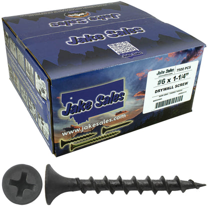 Gray Phosphate Coarse Thread Drywall Screws - Drywall, Gypsum board, Sheet rock, Plasterboard Screws. Use for all purpose wood screws.