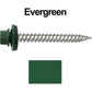 12 x 2"  Stainless Steel Metal Roofing Screw - Hex ReGrip Washer Head - Self starting/self tapping - EPDM washer. Colored head.