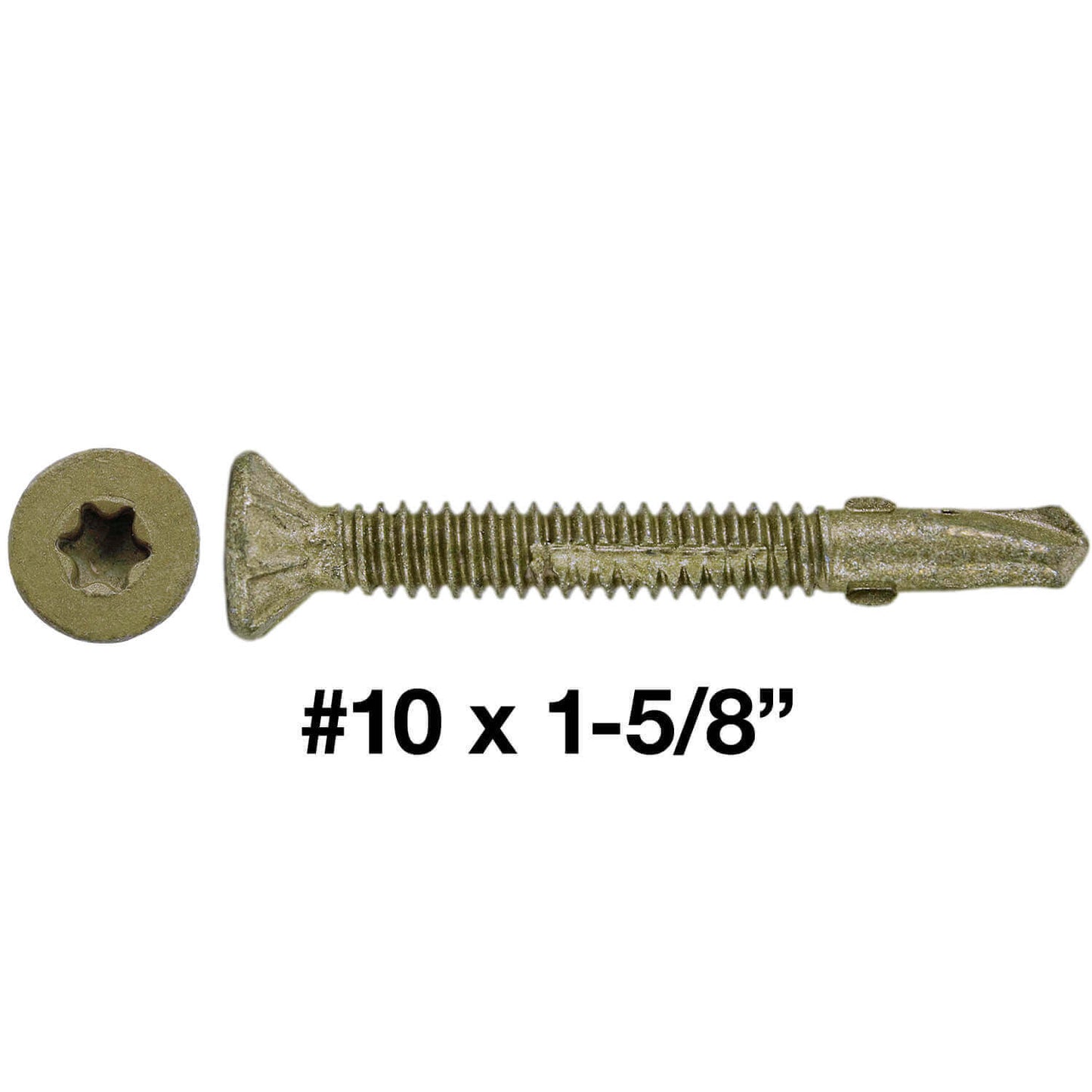 Reamer Tek Torx/Star Head Self-Drilling Wood to Metal Screws - for Flatbeds, Trailers or Fastening Wood to Steel