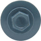 #10 X 1" HI-LO Zinc Aluminum Cap Metal Roofing Screws - Hex Washer Head - Self starting/self tapping - EPDM washer. Colored head.