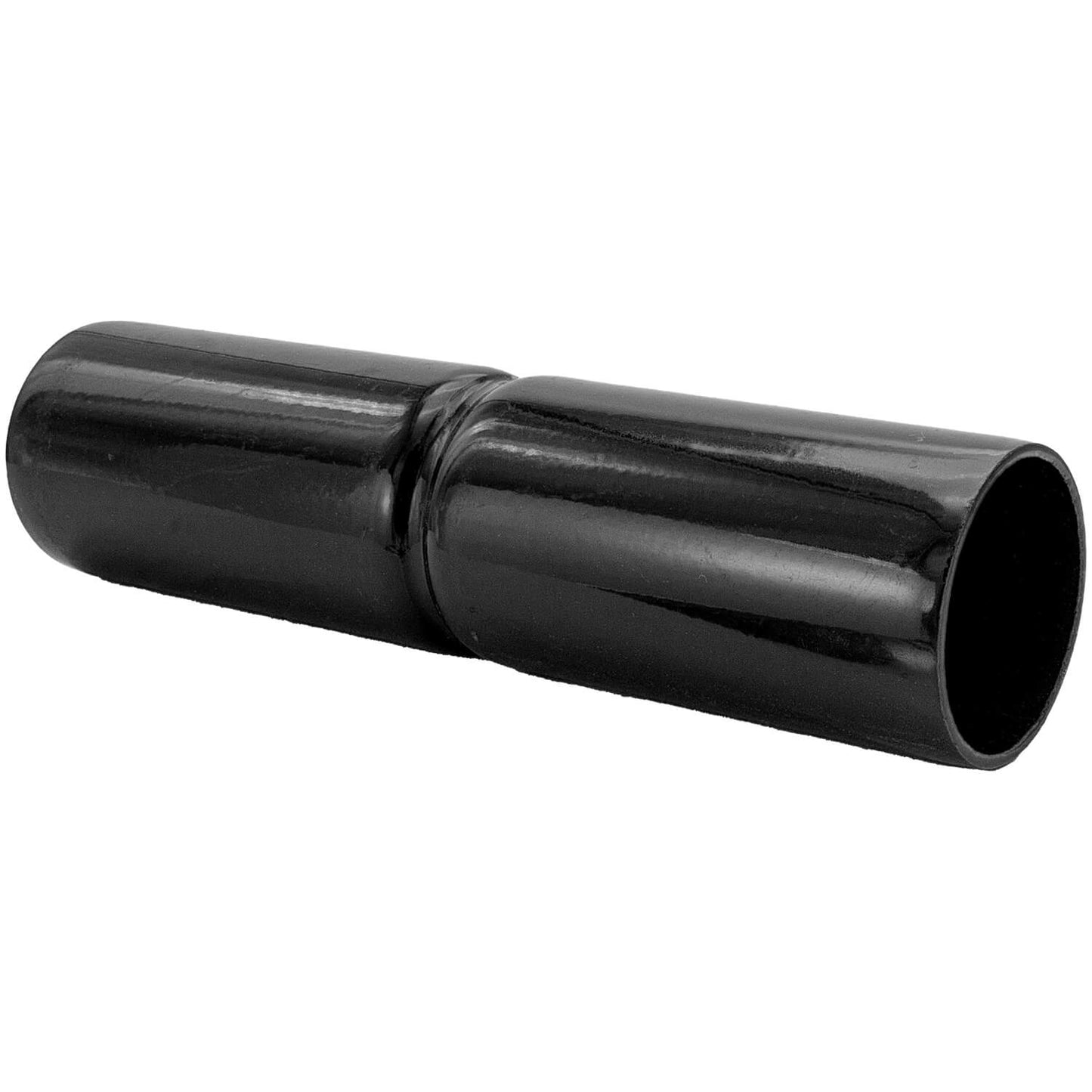 Black Top Rail Sleeve fits Over top rail to join together another top rail of equal diameter. Top Rail Sleeves can also be called a chain link fence Top Rail Connector or Top Rail Adapter