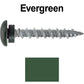 10 x 1-1/2” LOW PROFILE Star Head Roofing Screws - HI-LO Thread - Metal To Wood - T25 Torx Drive Head - EPDM washer