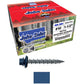 #10 x 1-1/2" Metal ROOFING SCREWS - Hex Washer Head - Self starting/self tapping - EPDM washer. Colored head.