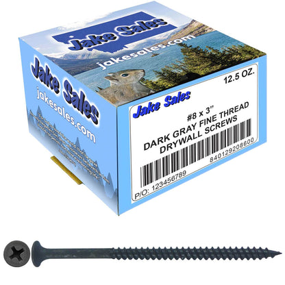 Gray Phosphate Fine Thread Drywall Screws – Drywall, Gypsum, Sheetrock, Wood
