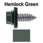 17 x 3/4" Metal Roofing Screws - Metal Panel to Metal Purlins and Recovery Screws - Hex Washer Head - EPDM washer.