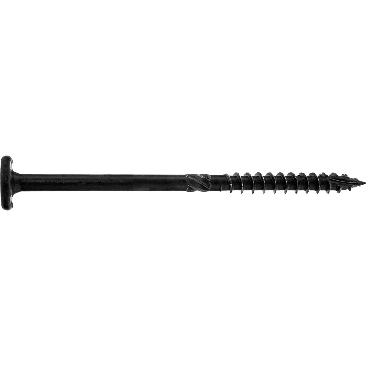 #15 Black Wafer Head Structural Lag Screws. Used for Log Construction, Timber Framing, Laminated Beams and Pole Barns Among Other Uses. T-30 Torx/Star Drive