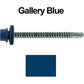 #12 X 3" Metal to Metal Type #3 Roofing Screws - Hex Washer Head - Self starting/self tapping - 5/8" EPDM washer. Colored head.