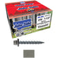 #10 x 1-1/2" Metal ROOFING SCREWS - Hex Washer Head - Self starting/self tapping - EPDM washer. Colored head.