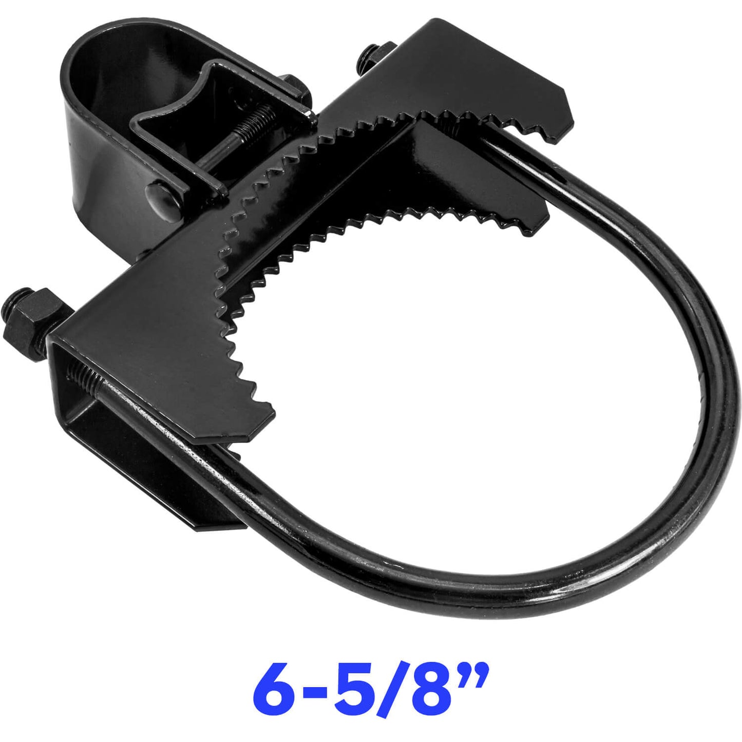 BLACK BULL DOG GATE HINGE - Commercial Heavy Duty - Chain Link Fence Gate Hinge
