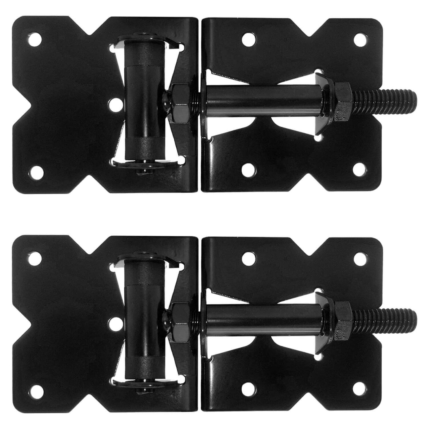 Vinyl Gate Hinges - For Vinyl, PVC or Plastic Fencing. Vinyl Fence Gate Hinges w/Mounting Hardware. Available in Standard, Self-Closing and Stainless Steel