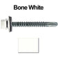 #12 x 2-1/2 to Metal Type #3 - 5/16" Hex Head - Drill Point Metal to Metal Roofing Screws. 5/8" EPDM Washer