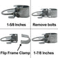 BULL DOG GATE HINGE - Commercial Heavy Duty - Chain Link Fence Gate Hinge