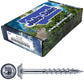 #7 Coarse Thread Pocket Hole Torx/Star Head Screws - Torx/Star Drive Pocket Hole Screws for Cabinetry & Furniture. - T-20 Torx Screw Head