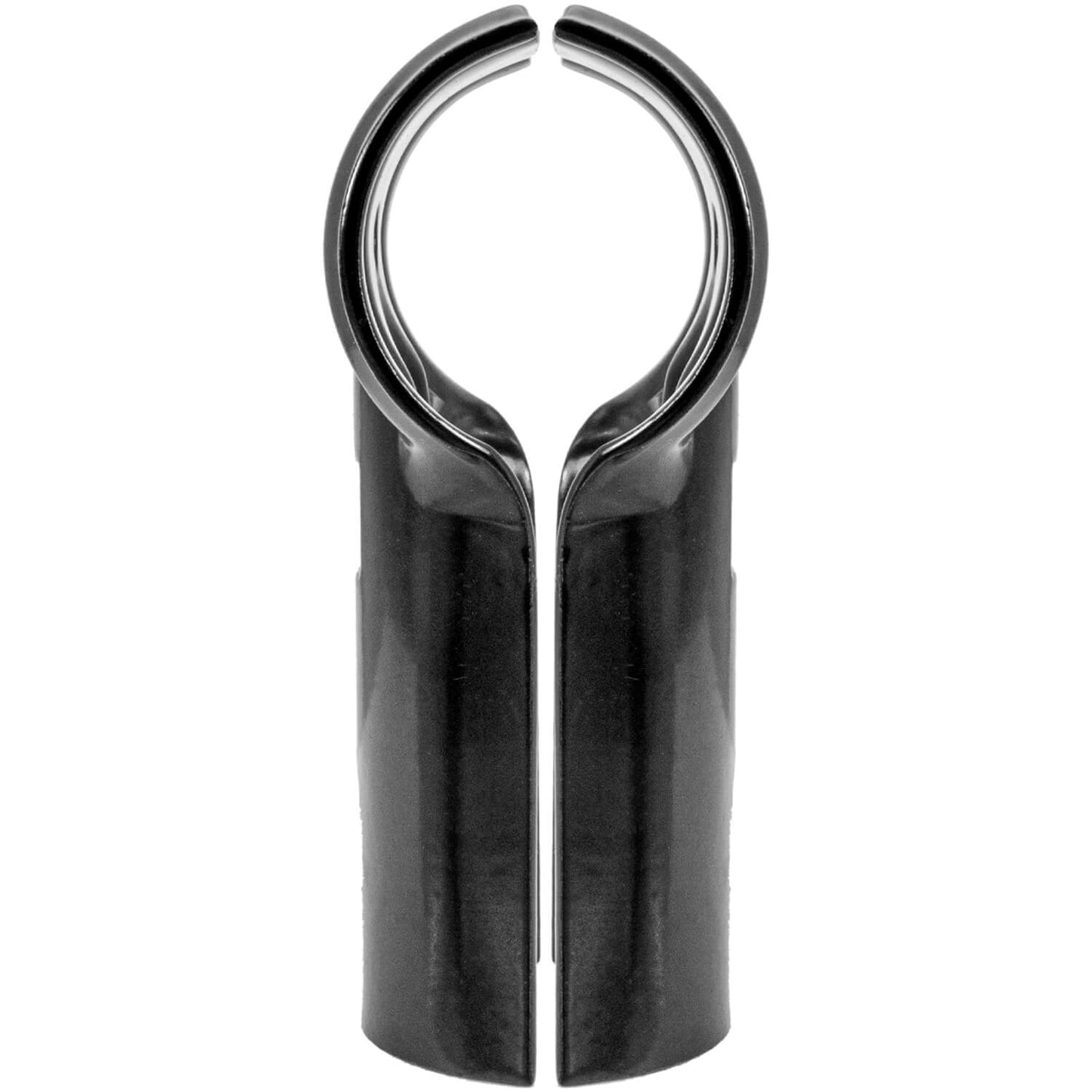 Black Chain Link Fence End Rail Panel Clamps for 1-3/8" and 1-5/8" Pipe. Add Extensions to Existing Fence or Connecting Fence Panels